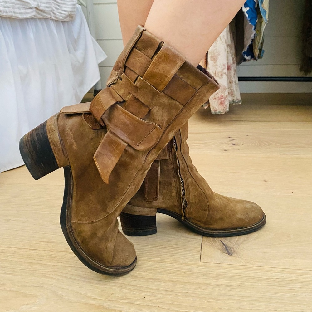 ♥️ AS98 ♥️ Jordi Boots - Tobacco